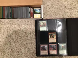 Lot Of Magic Cards And Binder, Binder Not Full - Image 1