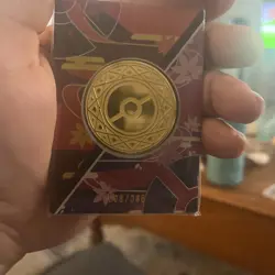 Eif Orgin Leafeon Coin 08/68 Not TCG Pokemon Card - Image 2