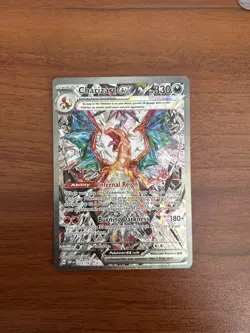 Charizard EX 223/197 SIR Pokemon Card from Obsidian Flames - Mint / NM Condition - Image 1