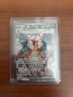 Charizard EX 223/197 SIR Pokemon Card from Obsidian Flames - Mint / NM Condition - Image 3
