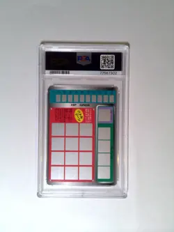 Pokemon Rapidash Tomy Scratch Card Unscratched PSA 9 - Image 2