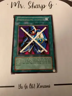 VERTEIDIGUNG STOPPEN - LOB-G075 DEUTSCH Yu Gi Oh! CARD RARE KONAMI - Image 2