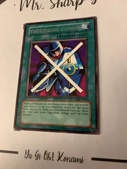 VERTEIDIGUNG STOPPEN - LOB-G075 DEUTSCH Yu Gi Oh! CARD RARE KONAMI - Image 3