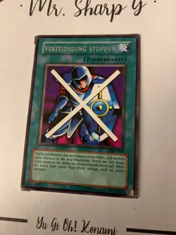 VERTEIDIGUNG STOPPEN - LOB-G075 DEUTSCH Yu Gi Oh! CARD RARE KONAMI - Image 4