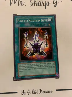 FLUCH DER MASKIERTEN BESTIE - LON-G016 DEUTSCH Yu-Gi-Oh! CARD COMMON KONAMI 2003 - Image 4