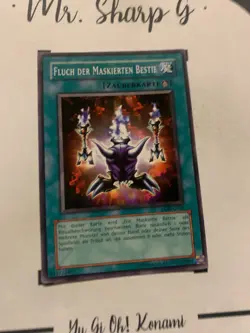 FLUCH DER MASKIERTEN BESTIE - LON-G016 DEUTSCH Yu-Gi-Oh! CARD COMMON KONAMI 2003 - Image 5