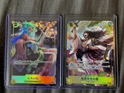 One Piece Yellow Card Lot, Japanese Cards, Holos And Some Alt Arts - Image 3