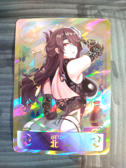 UR Beautiful Waifu Card - Beidou - Goddess Story Genshin Impact FOIL - Image 1