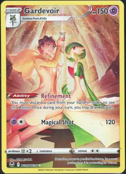 Pokemon Gardevoir TCG SWSH12 Silver Tempest Trainer Gallery Holo Card TG05/TG30 - Image 1