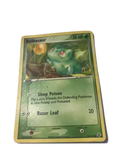 Pokemon Card Bulbasaur 54/112 Fire Red Leaf Green Non- Holo - Image 1