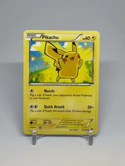 Pikachu XY Base Set 42/146 Pokemon Card Non-Holo - Image 1