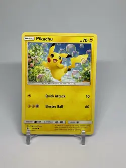 Pikachu 19/68 Hidden Fates Common Pokemon Card 2019 LP-NM - Image 1