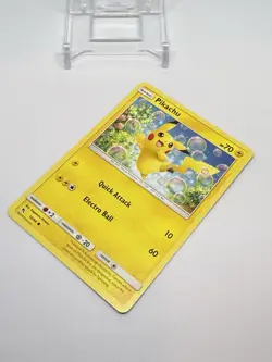 Pikachu 19/68 Hidden Fates Common Pokemon Card 2019 LP-NM - Image 3