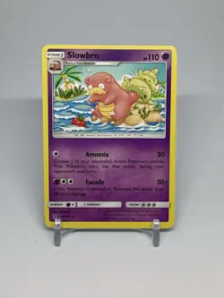 Slowbro 49/145 Uncommon Guardians Rising Sun & Moon Pokemon Card 2017 - Image 1