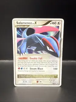 Pokemon TCG Salamence LV.X Arceus Holo Card 98/99 Rare - Image 3