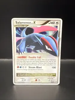 Pokemon TCG Salamence LV.X Arceus Holo Card 98/99 Rare - Image 4
