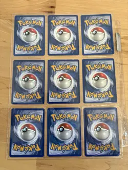 Vintage Pokemon Card Lot 9 Cards LP-HP - Image 2