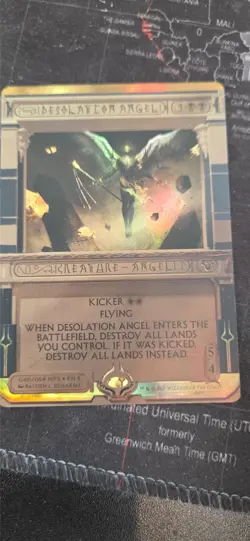 MtG Desolation Angel Foil Masterpiece - Image 1