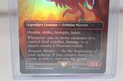 Knuckles The Echidna FOIL 2082 - MTG Sonic The Hedgehog Secret Lair #2082 - - Image 3