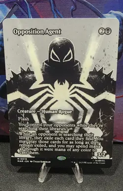 x1 Opposition Agent - Borderless M MTG Marvel Universe M/NM, English - Image 1