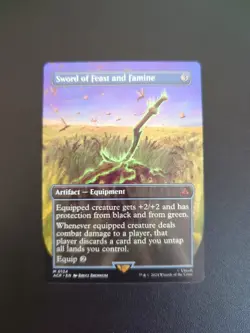 Sword of Feast and Famine 0124 MTG Near Mint - Image 1