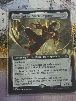 Iron Spider, Stark Upgrade Mtg Extended Art - Image 2