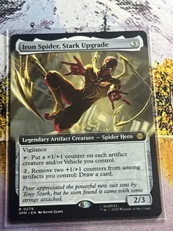 Iron Spider, Stark Upgrade Mtg Extended Art - Image 3