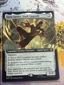 Iron Spider, Stark Upgrade Mtg Extended Art - Image 4