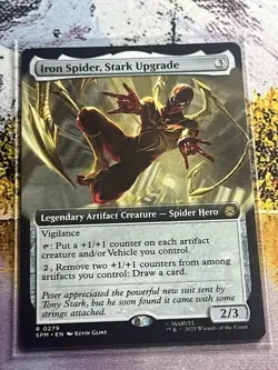 Iron Spider, Stark Upgrade Mtg Extended Art - Image 5