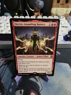 Electro, Assaulting Battery R Marvel's Spider-Man 76 MTG NM X1 - Image 1