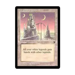 WOTC MtG Legends Cathedral of Serra (U) EX - Image 1