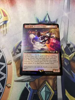 Cait Sith, Fortune Teller #0151 FIC (Extended Art) (FOIL) - MTG Final Fantasy - Image 1