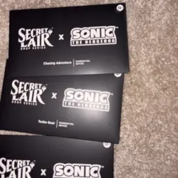 Magic the Gathering Secret Lair x Sonic The Hedgehog Sealed Foil Bundle - Image 1