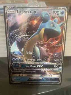 Pokemon Card Sun & Moon Base Lapras GX 35/149 Near Mint NM - Image 1