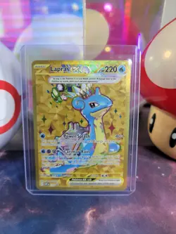 Lapras Ex 164 Pokemon TCG S&V Black Star Promo Holo NM - Image 1