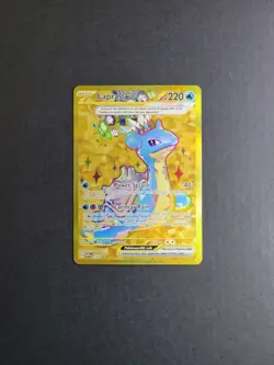 Lapras Ex 164 Pokemon TCG S&V Black Star Promo Holo NM - Image 2