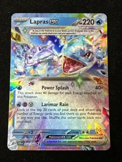 Pokemon TCG Lapras EX 032/142 S&V Stellar Crown English 2024 NM - Image 1