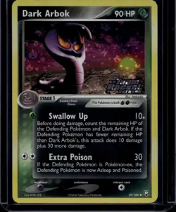 Pokemon TCG Dark Arbok 29/109 Team Rocket Returns Reverse Foil NM/LP - Image 1