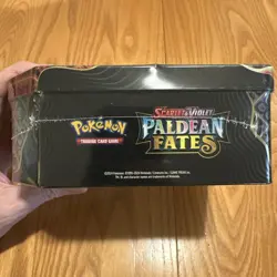 Pokemon Scarlet and Violet Charizard EX Paldean Fates Tin Factory Sealed - Image 4