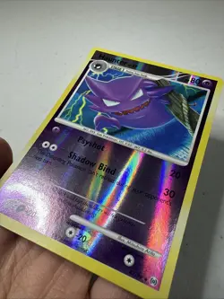 Pokemon TCG Haunter 42/99 Platinum Arceus Reverse Holo LP - Image 4