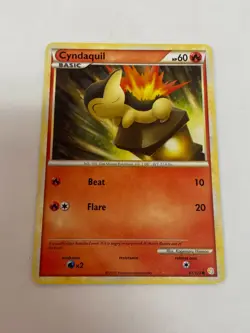 Cyndaquil 61/123 Pokemon HG & SS Common Non Holo NM/MINT 2010 box-S2 - Image 1
