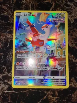 Pokemon TCG Sword & Shield Crown Zenith Latias GG20/GG70 Pack Fresh MINT! - Image 2