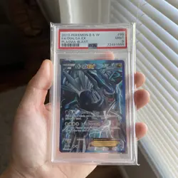 PSA 9 Mint 2013 POKEMON BLACK & WHITE PLASMA BLAST #99 FULL ART Dialga EX - Image 1