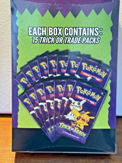 LOT OF *3* boxes POKEMON TRICK OR TRADE Booster Pack boxes-15 Packs per box - Image 2
