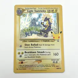 Light Toxtricity Pokemon TCG Celebrations Black Star Promo SWSH137 - Image 1