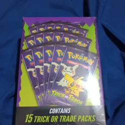 Pokemon Trick or Trade Booster Pack box - 15 Packs 2025 NEW Walgreens Exclusive - Image 1