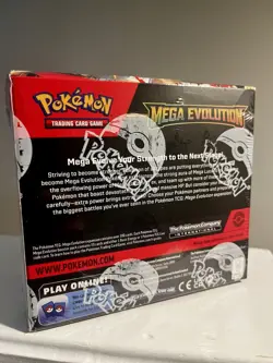 Pokemon TCG Mega Evolution ENHANCED BOOSTER BOX Factory Sealed 36 Packs IN HAND - Image 2