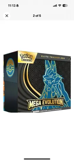 2x Pokemon Mega Evolutions Elite Trainer Box ETB Set Lucario Gardevoir Sealed - Image 2