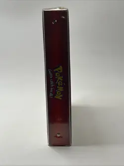 Vintage 1999 Pokemon Binder Plymouth #4077 Ash Misty Brock Pikachu TCG - Image 2
