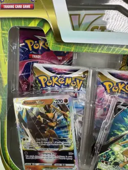 Pokemon TCG Kleavor VSTAR Special Collection 4 Booster Packs Fusion Strike NEW - Image 2